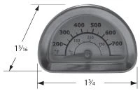 Kenmore Stainless Steel Heat Indicator