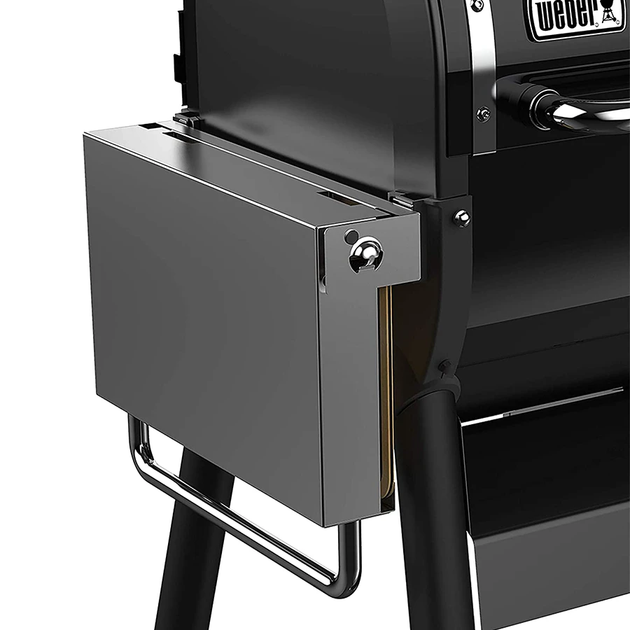Weber OEM Stainless Steel Folding Side Table 2 Weber OEM Stainless Steel Folding Side Table - Image 2