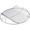 Weber OEM 21.5-Inch Chrome Plated Steel Hinged Cooking Grate