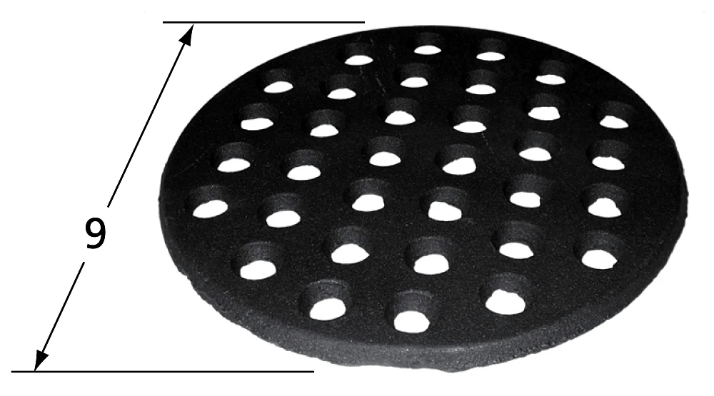 Big Green Egg Cast Iron Briquette Grate 1 Big Green Egg Cast Iron Briquette Grate