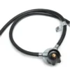 Uniflame 25-Inch Dual Propane Hose & Regulator