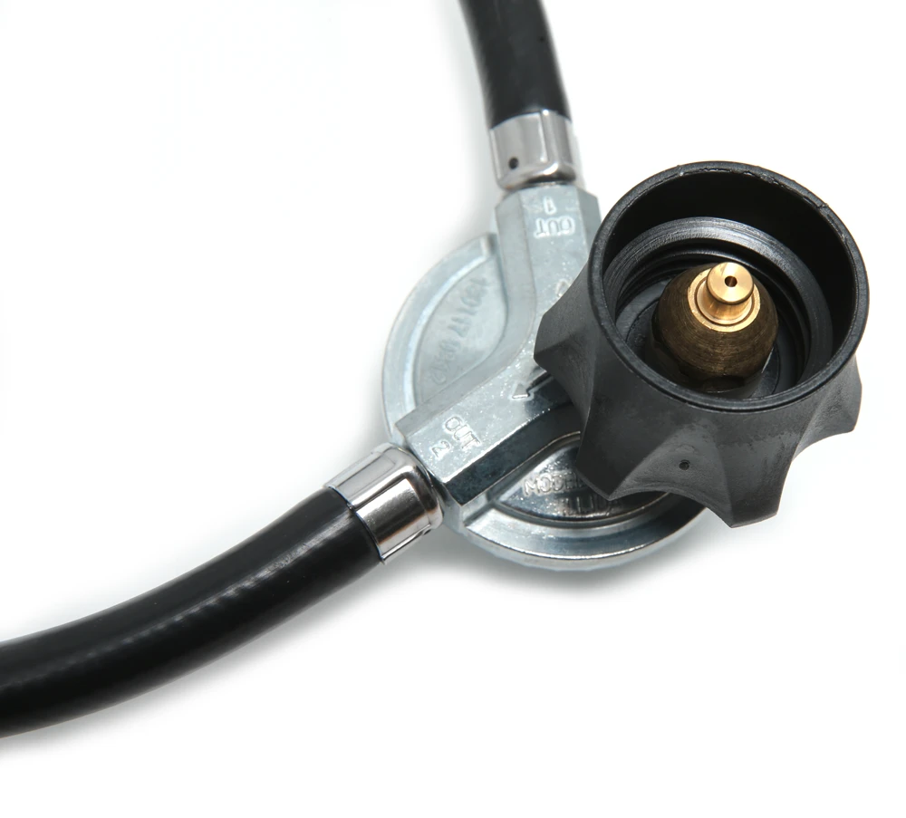 Vermont Castings 25-Inch Dual Propane Hose & Regulator 2 Vermont Castings 25-Inch Dual Propane Hose & Regulator - Image 2