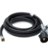 12-Foot Propane Hose For Outdoor Fireplaces, Gas Grills, & Patio Heaters